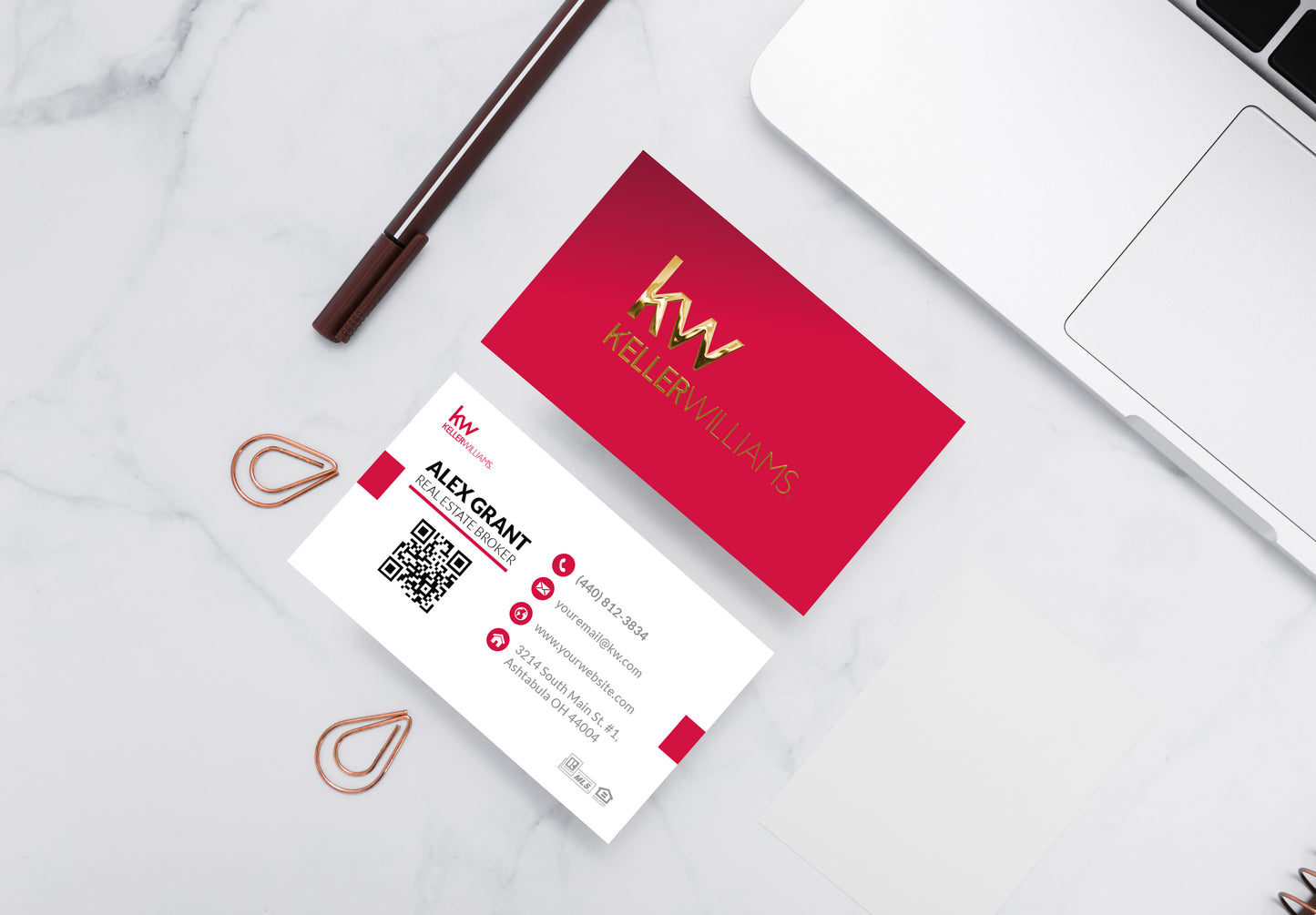 Keller Williams | Business Card | Luxury 008
