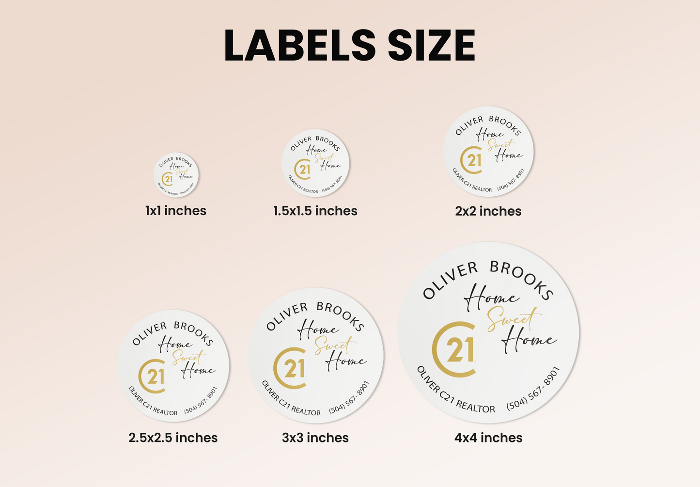 Labels | Century 21 | Thank You Stickers