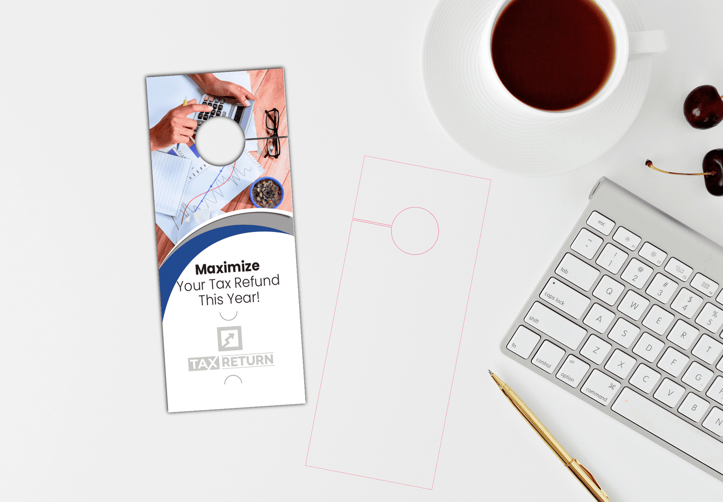 Tax Return Door Hanger