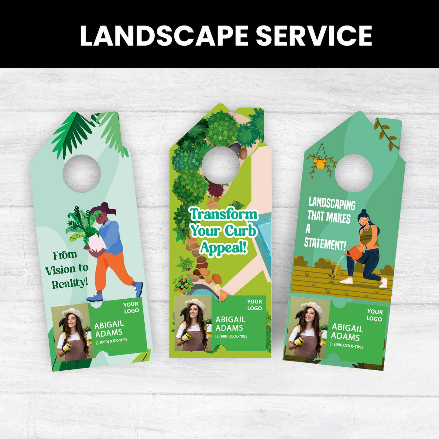 Landscape Services Door Hangers