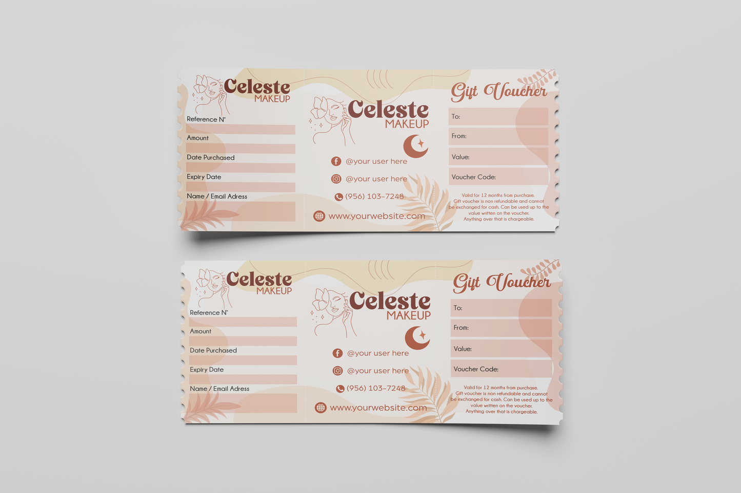 Custom Gift Certificate