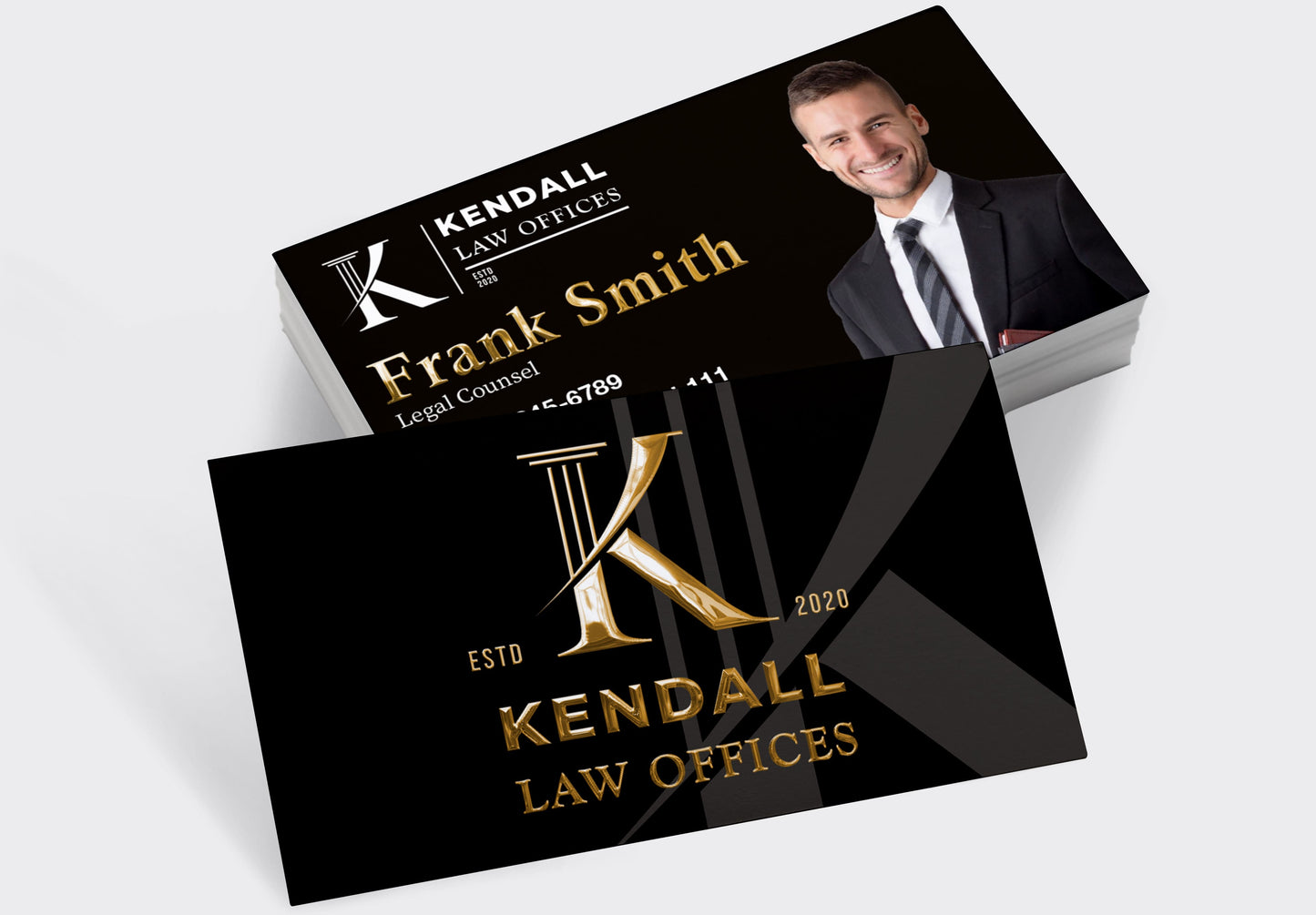 Legal Services Business Card | Luxury