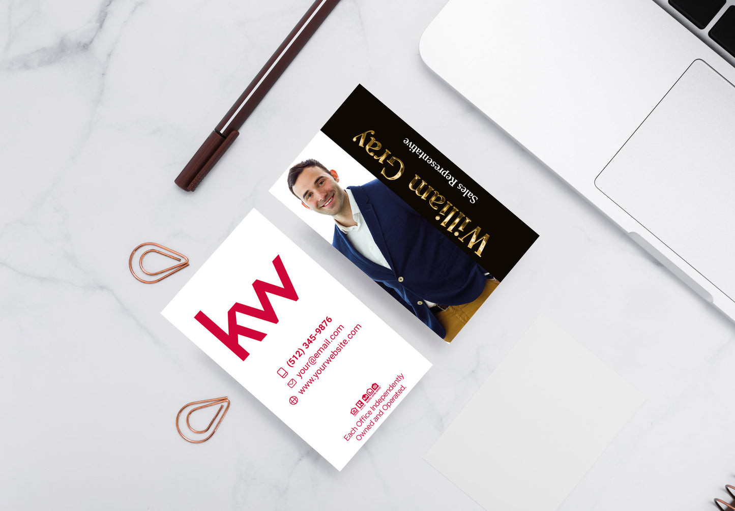 Keller Williams | Business Card | Luxury 001