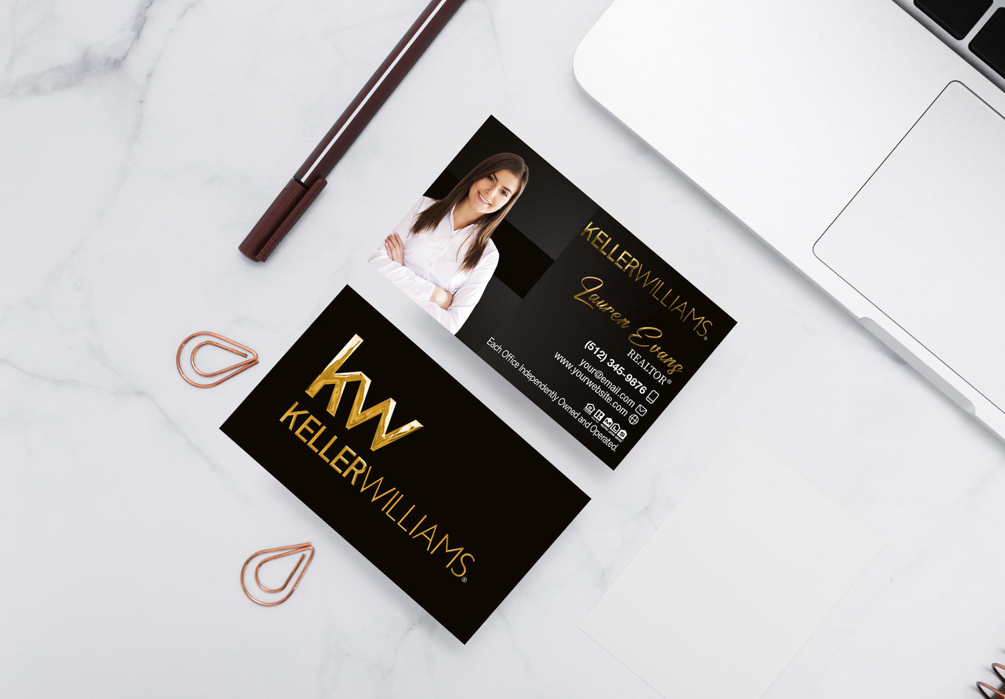 Keller Williams | Business Card | Luxury