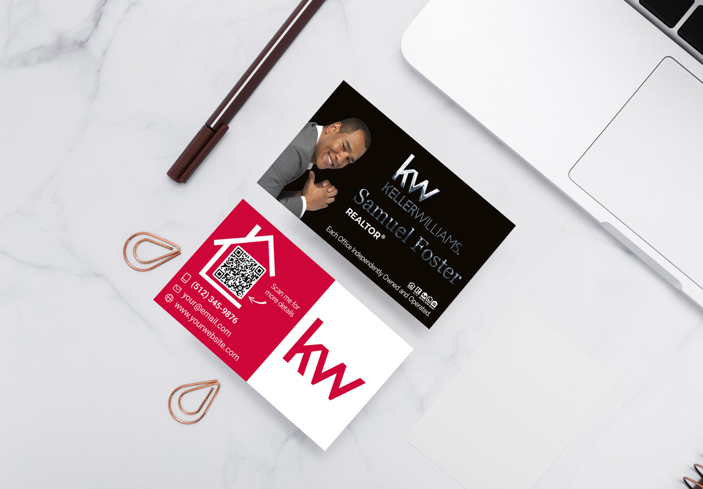 Keller Williams | Business Card | Luxury