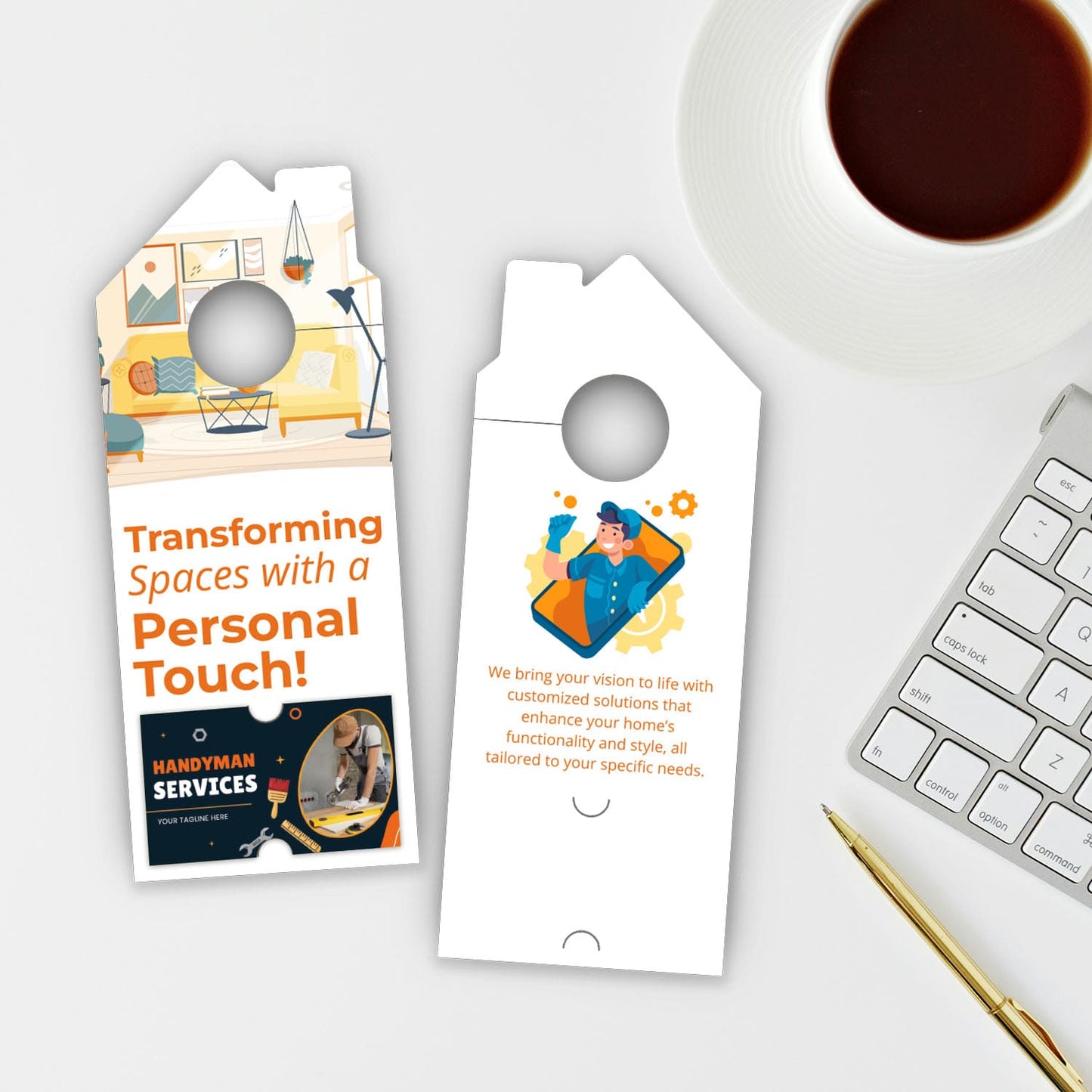 Handyman Services Door Hanger