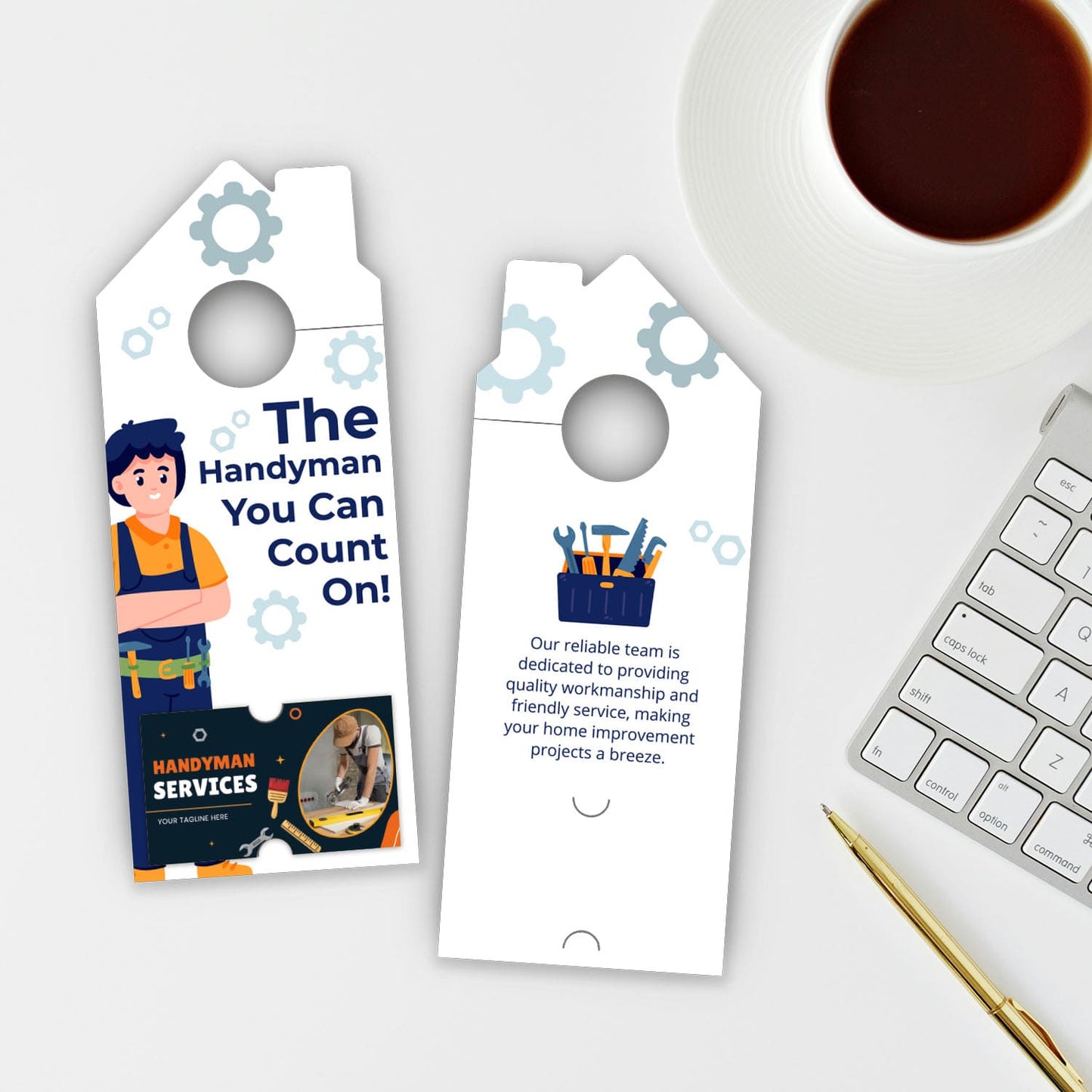 Handyman Services Door Hanger