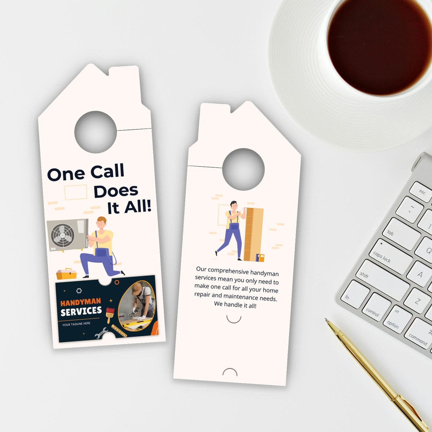 Handyman Services Door Hanger