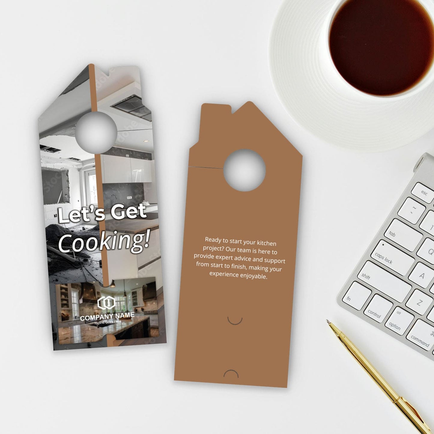 Kitchen Remodeling Services Door Hanger