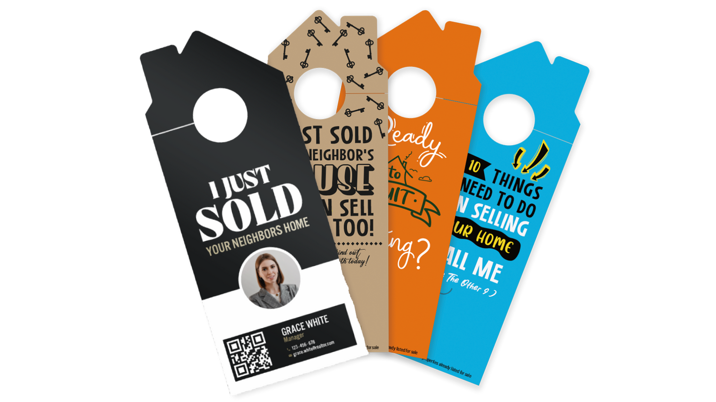 Door Hanger Buy 100, Get 100 free
