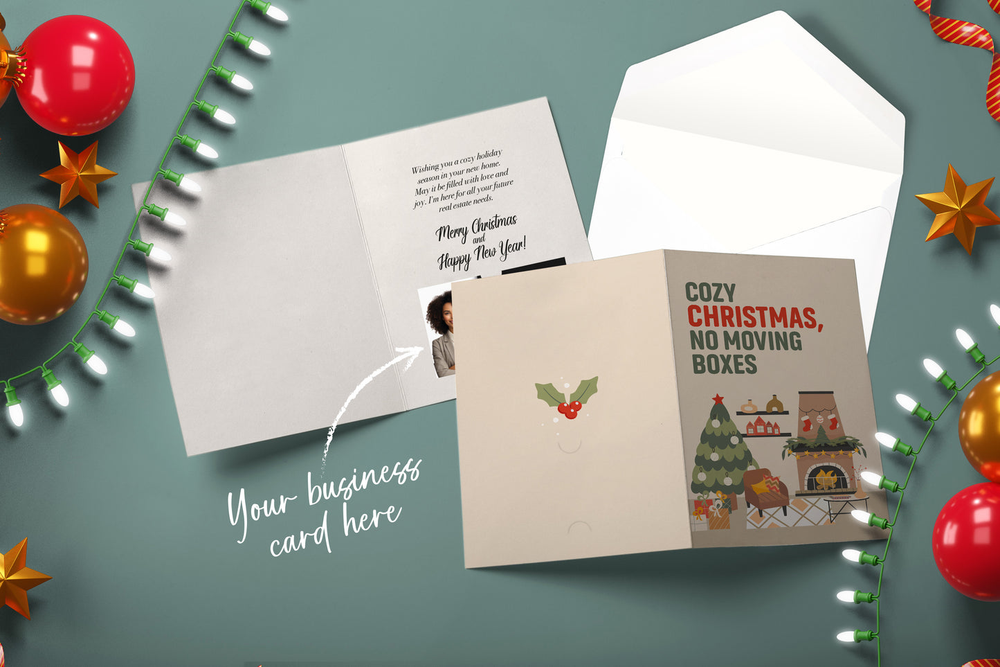 Realtor Holiday Greetings Cards