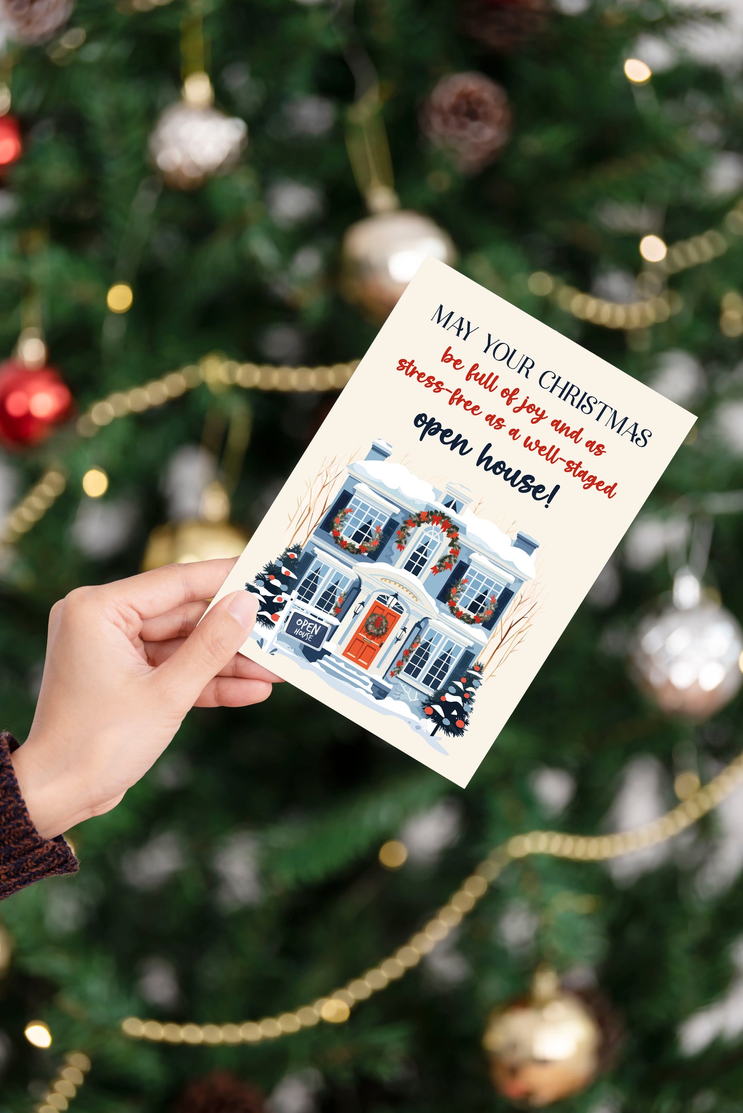 Realtor Holiday Greetings Cards