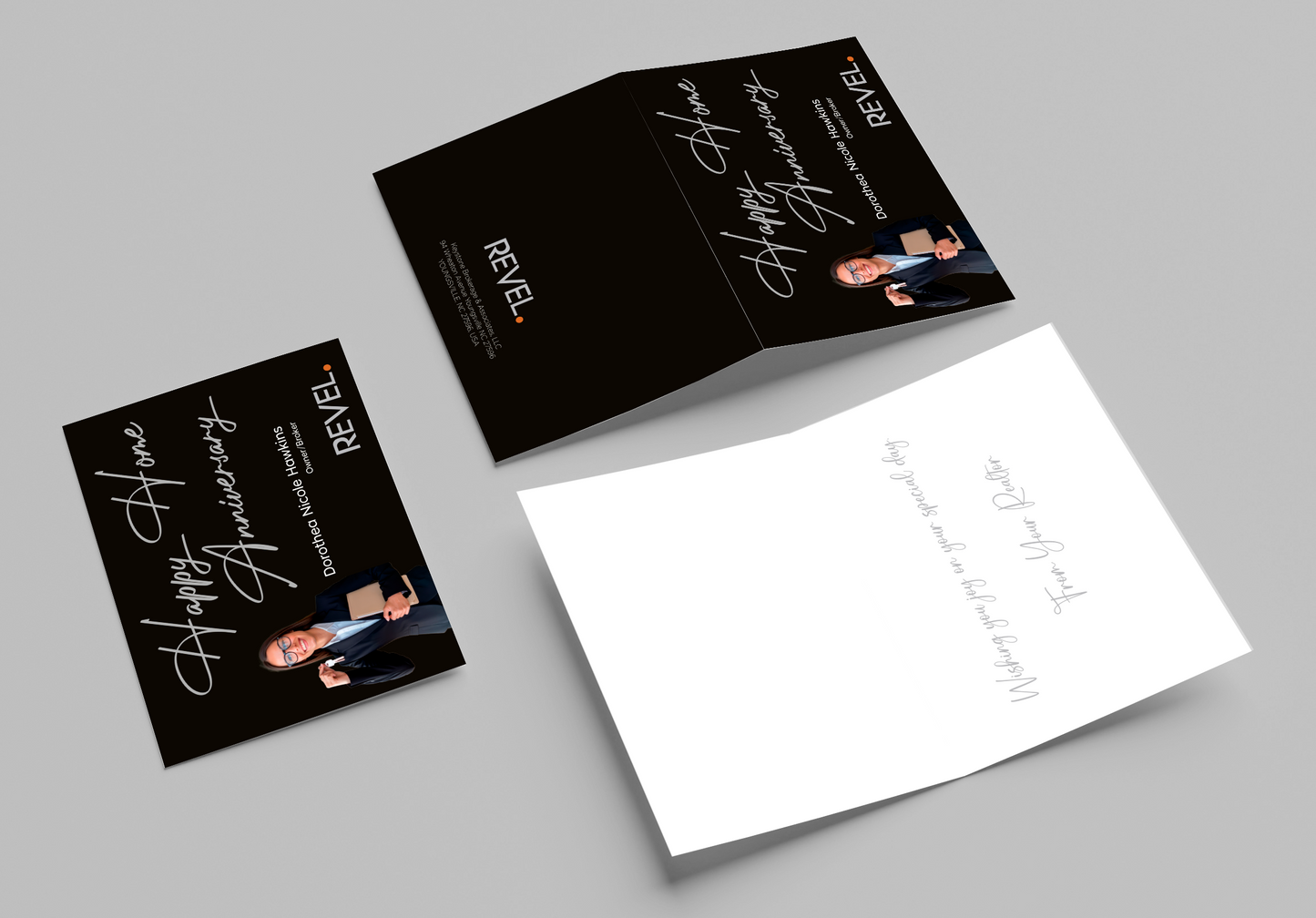 REVEL Happy Birthday Cards