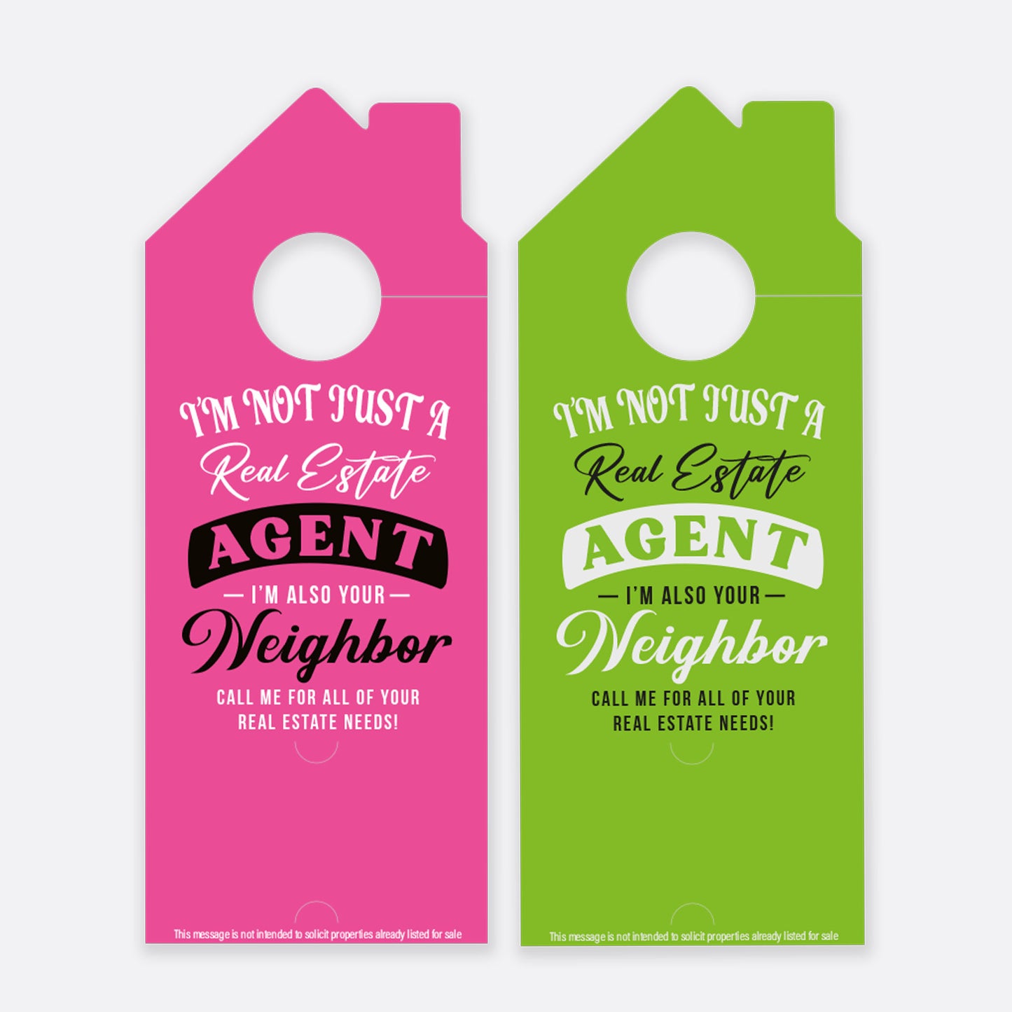 Ready to Quit Renting Real Estate Door Hangers