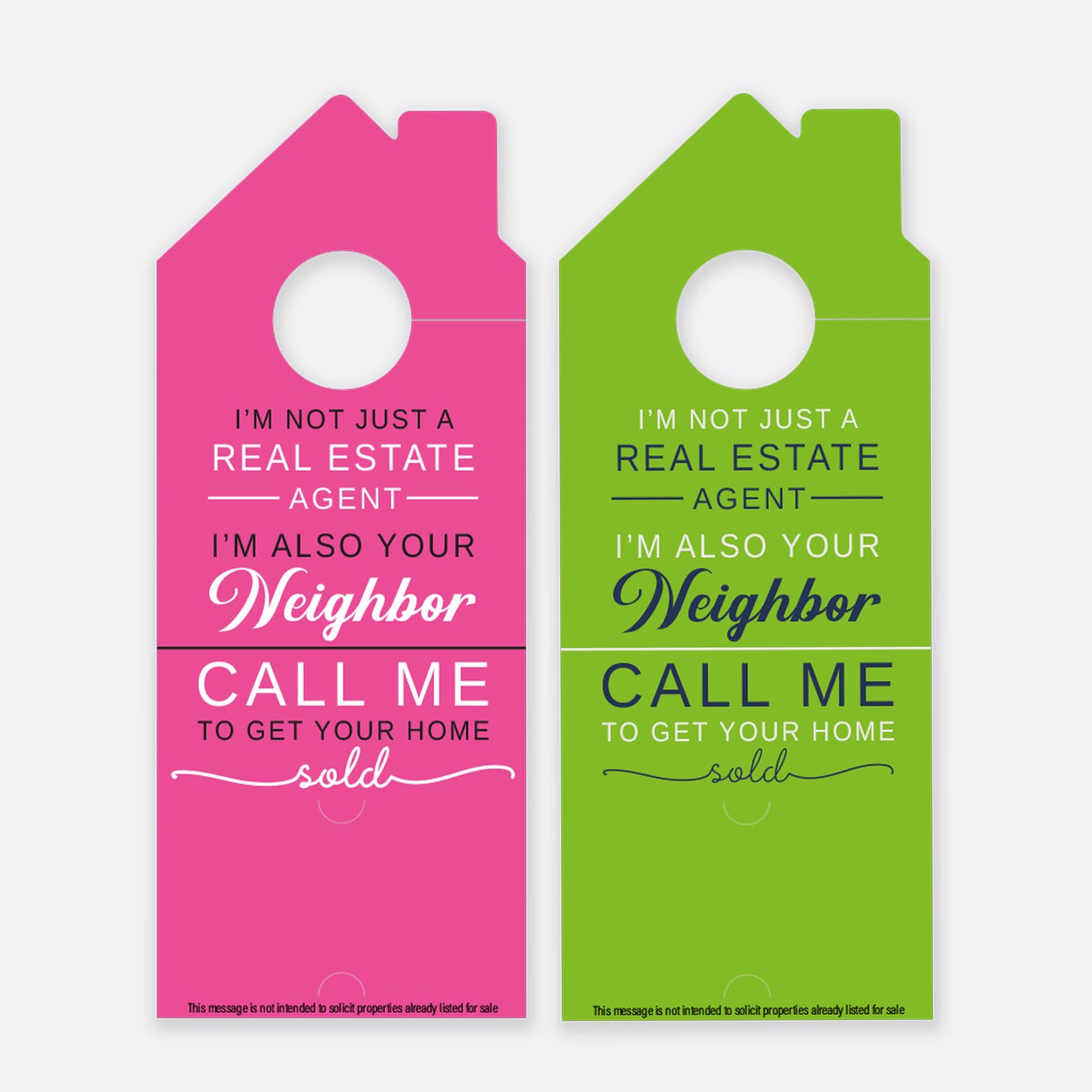 Ready to Quit Renting Real Estate Door Hangers