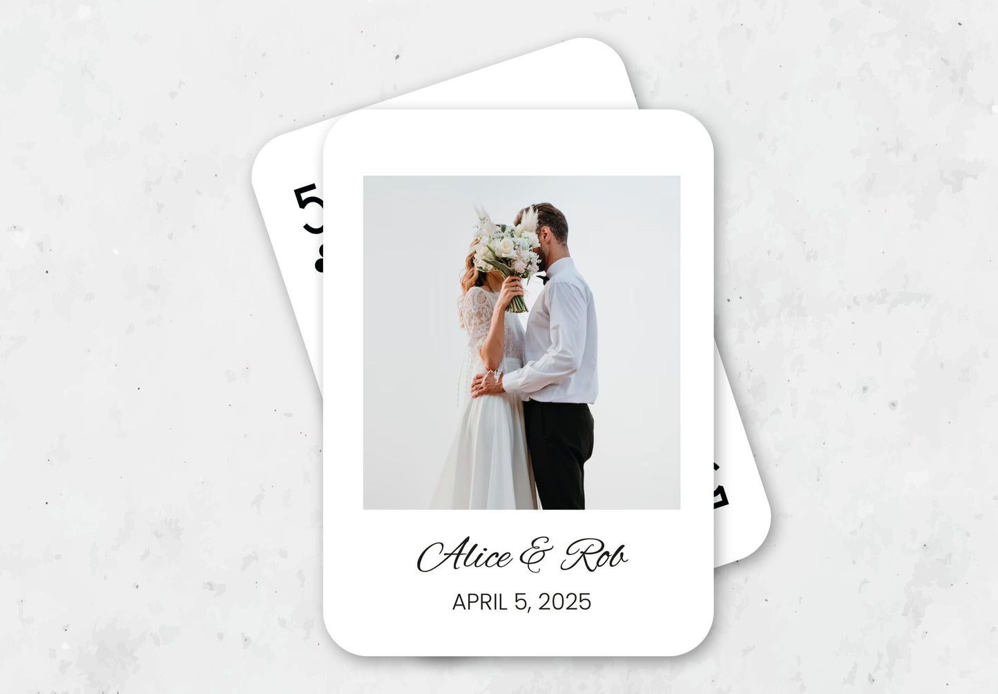Wedding Guestbook | Custom | Playing Cards
