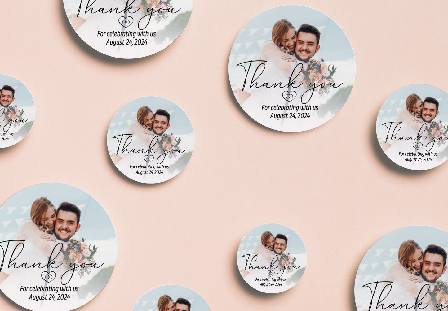 Wedding Stickers | Thank You Stickers