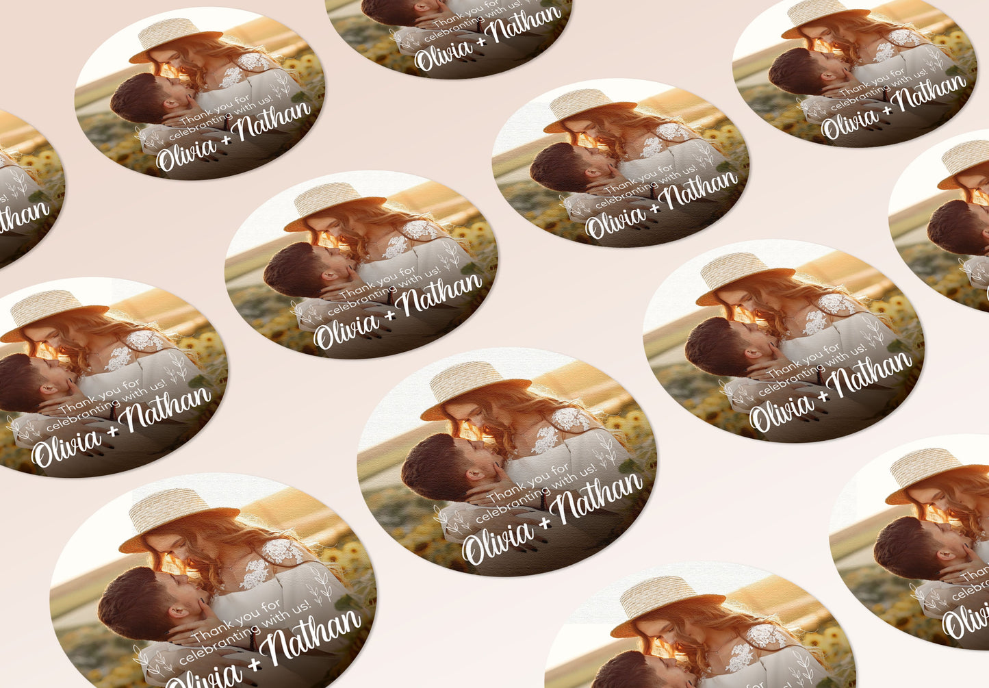 Wedding Stickers | Thank You Stickers