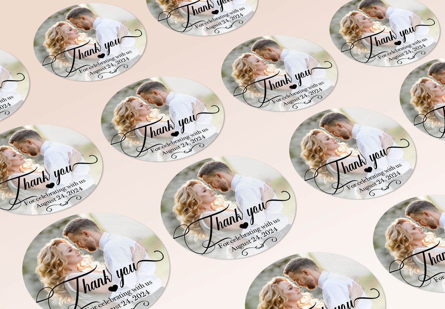 Wedding Stickers | Thank You Stickers