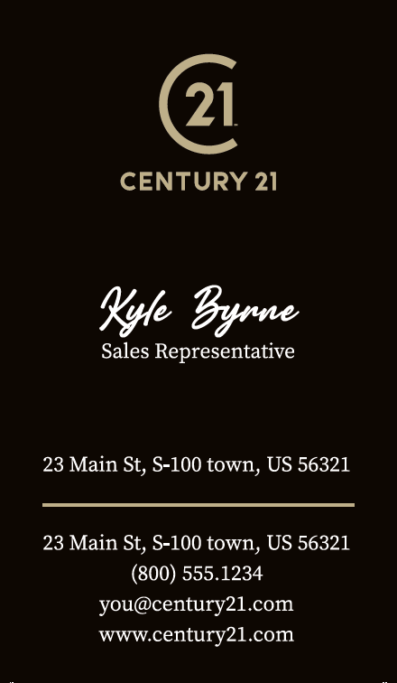 Century 21 | Business Card | Premium