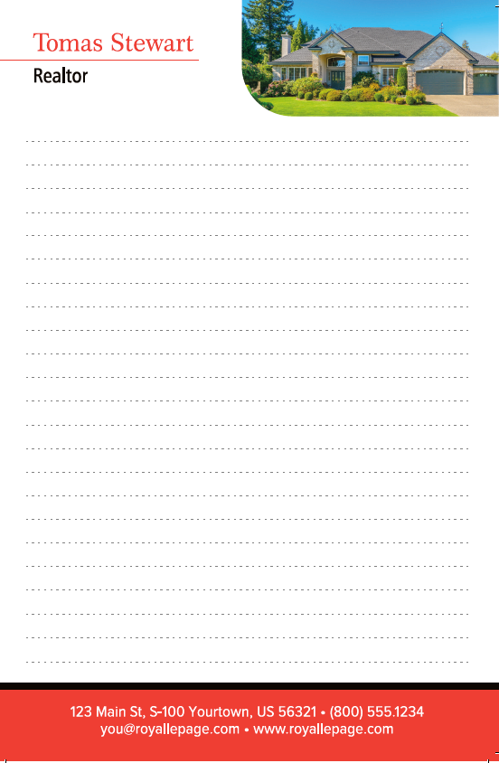 Notepad Royal Lepage - 005