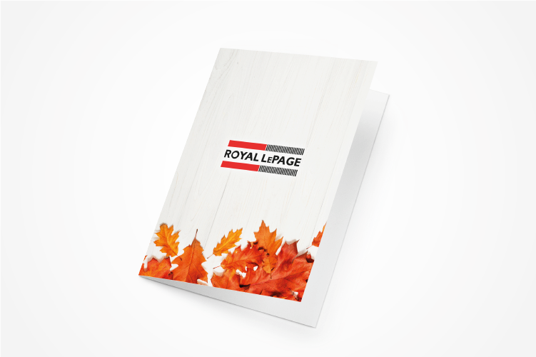 Greeting Card Printing Royal Lepage -001