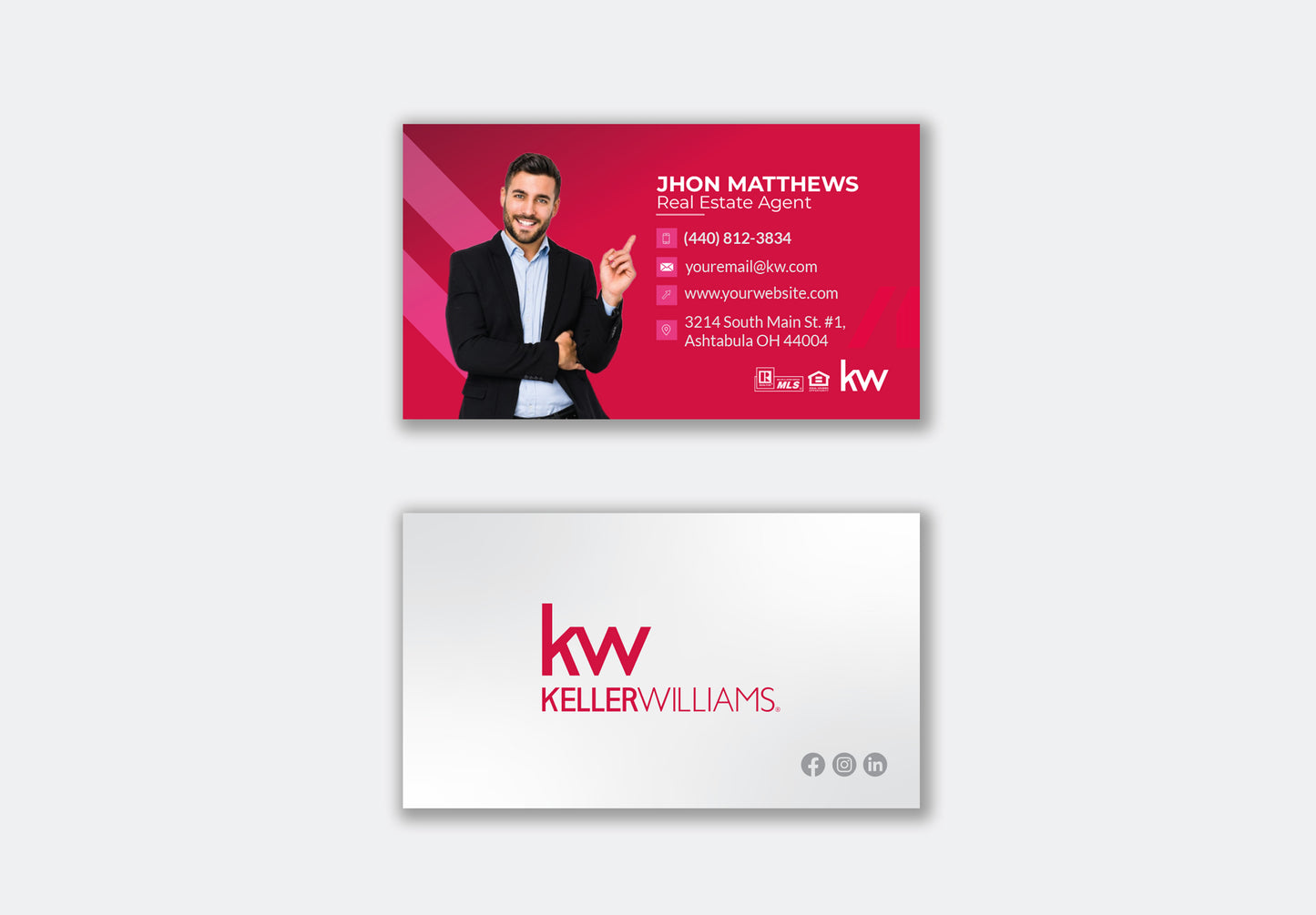 Keller Williams | Business Card | Premium 002