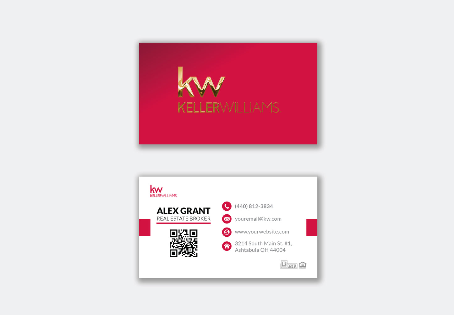 Keller Williams | Business Card | Luxury 008