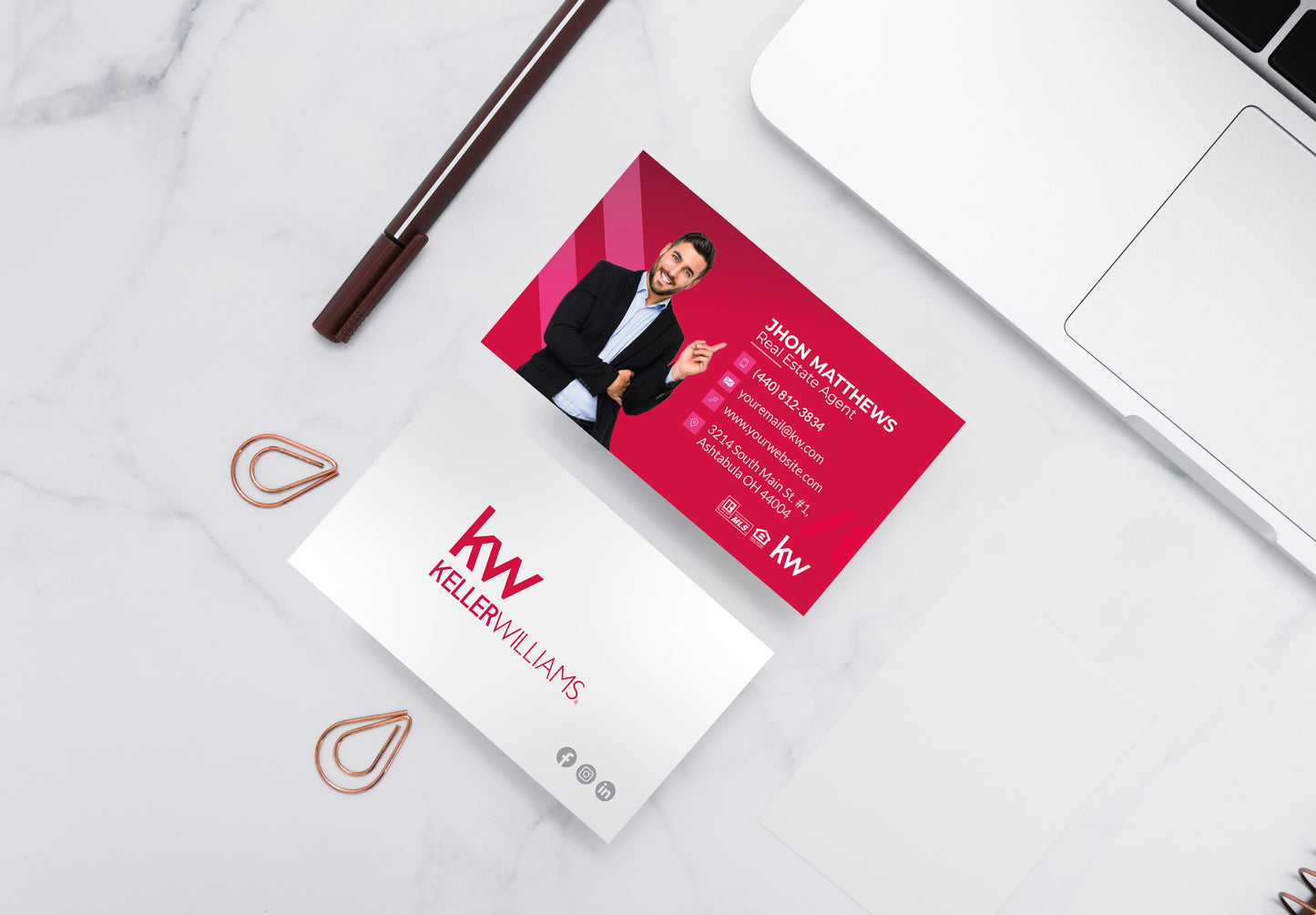 Keller Williams | Business Card | Premium 002