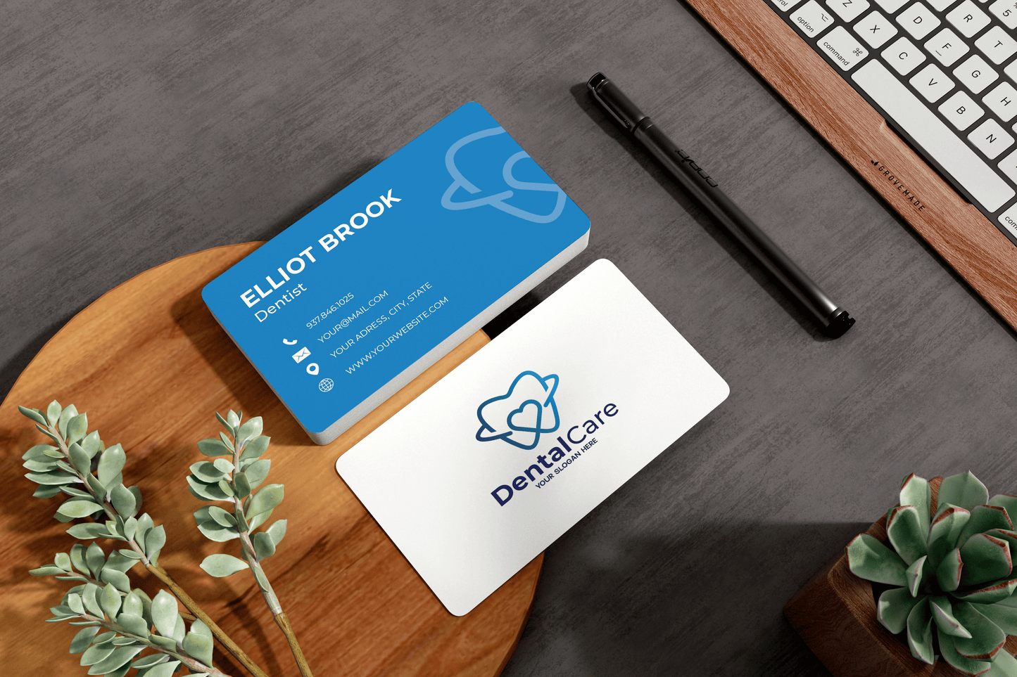 Dentist Business Cards | Economy
