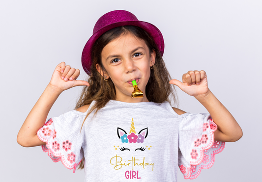 Custom Birthday Girl Shirt