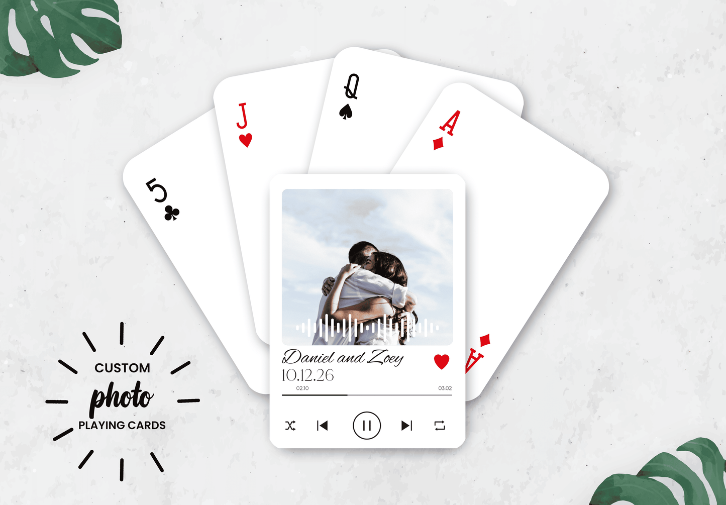 Wedding Guestbook |  Custom  |  Playing Cards