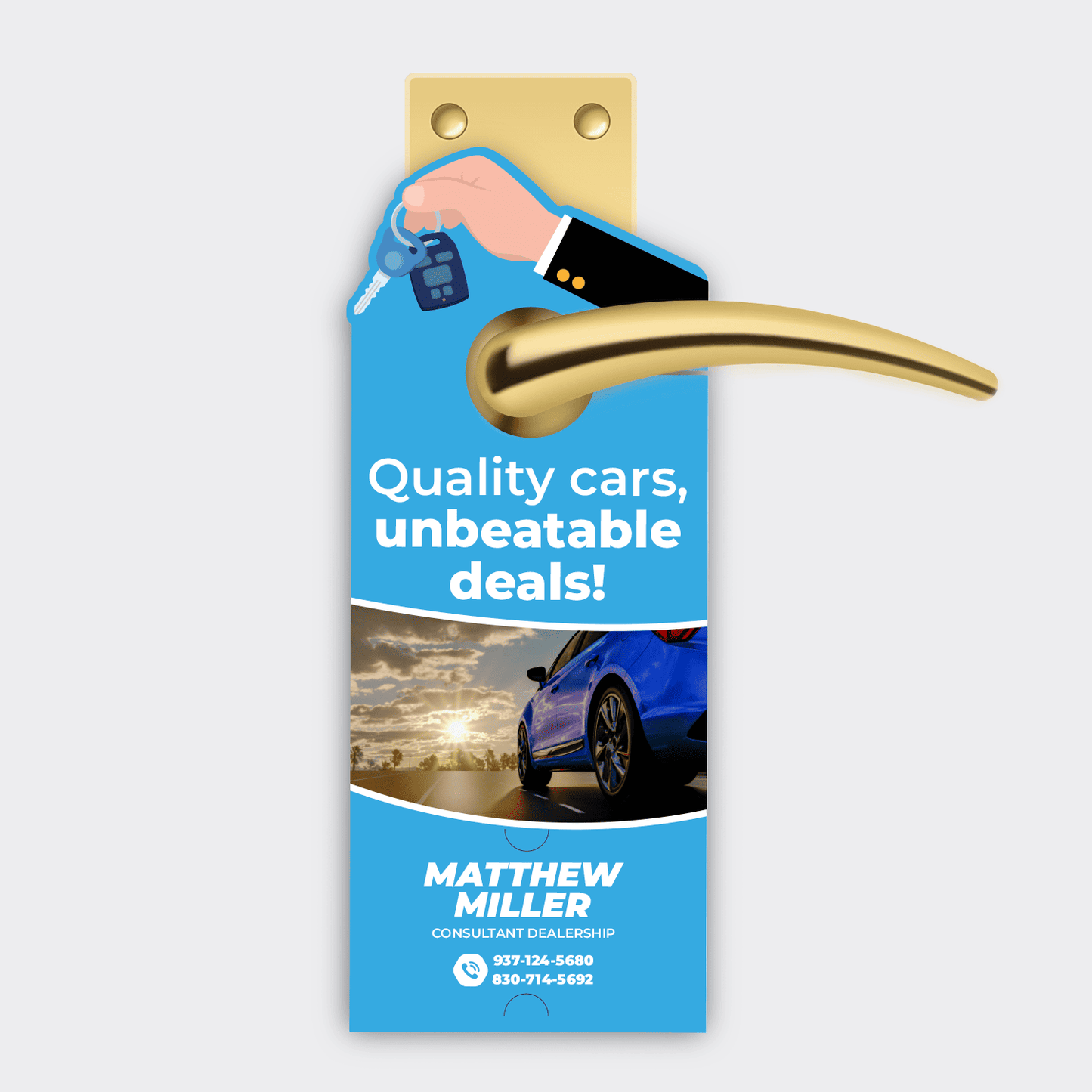 Dealership Door Hanger