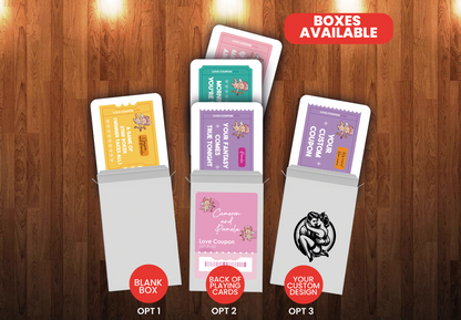 Custom Intimacy Coupons | Sexy Date Ideas | Romantic Couple Activities