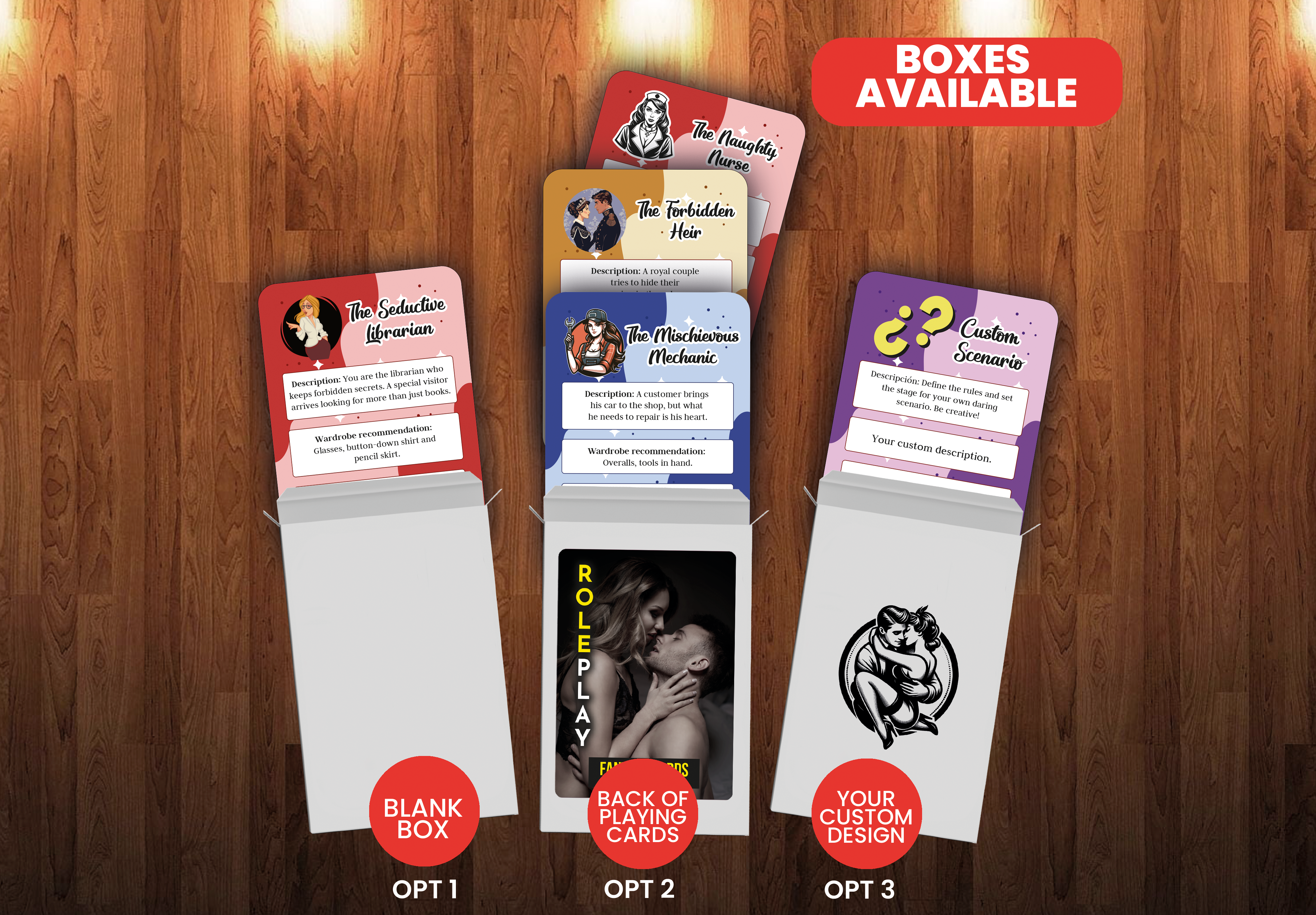 RUSH Intimacy Cards | Erotic Couples Game