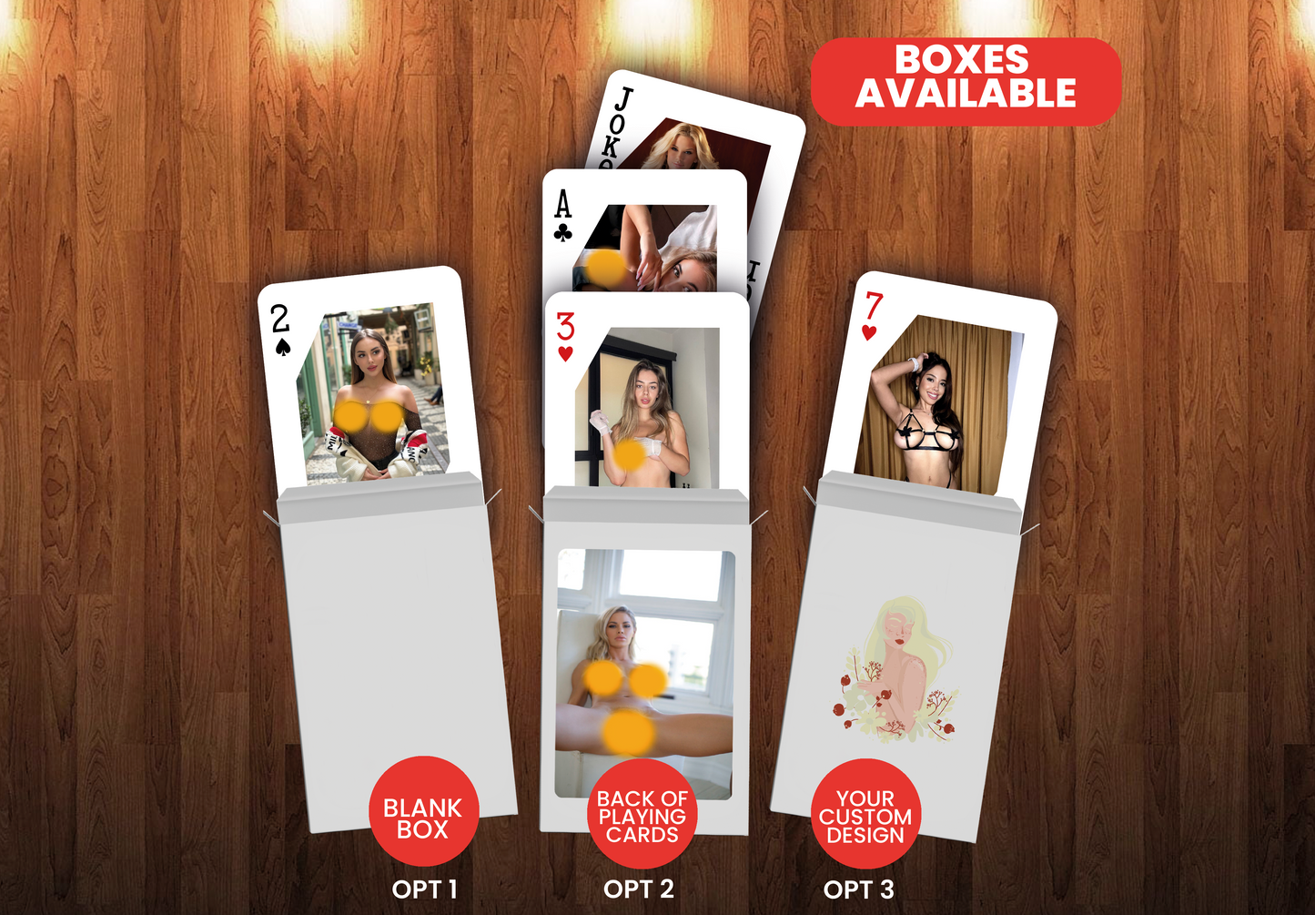 RUSH Nude Playing Cards