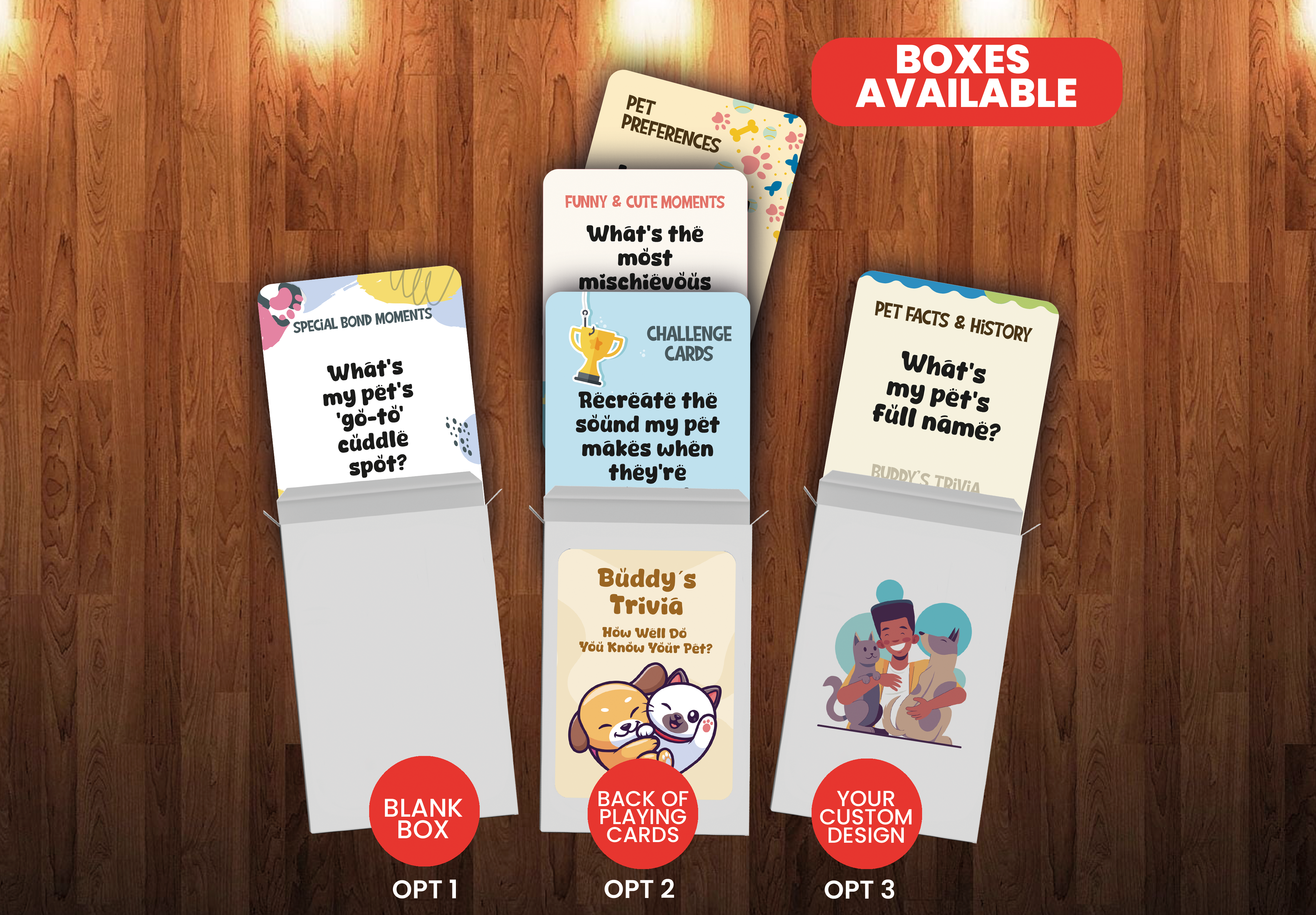 Trivia Playing Cards (Pets)