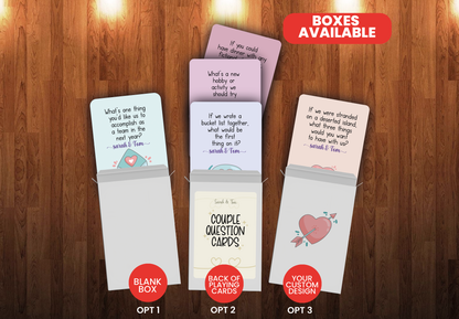 Questions and  Conversations | Couples Edition Cards