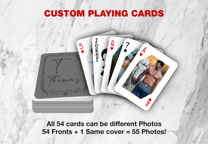 Personalized Playing Cards with Your Name