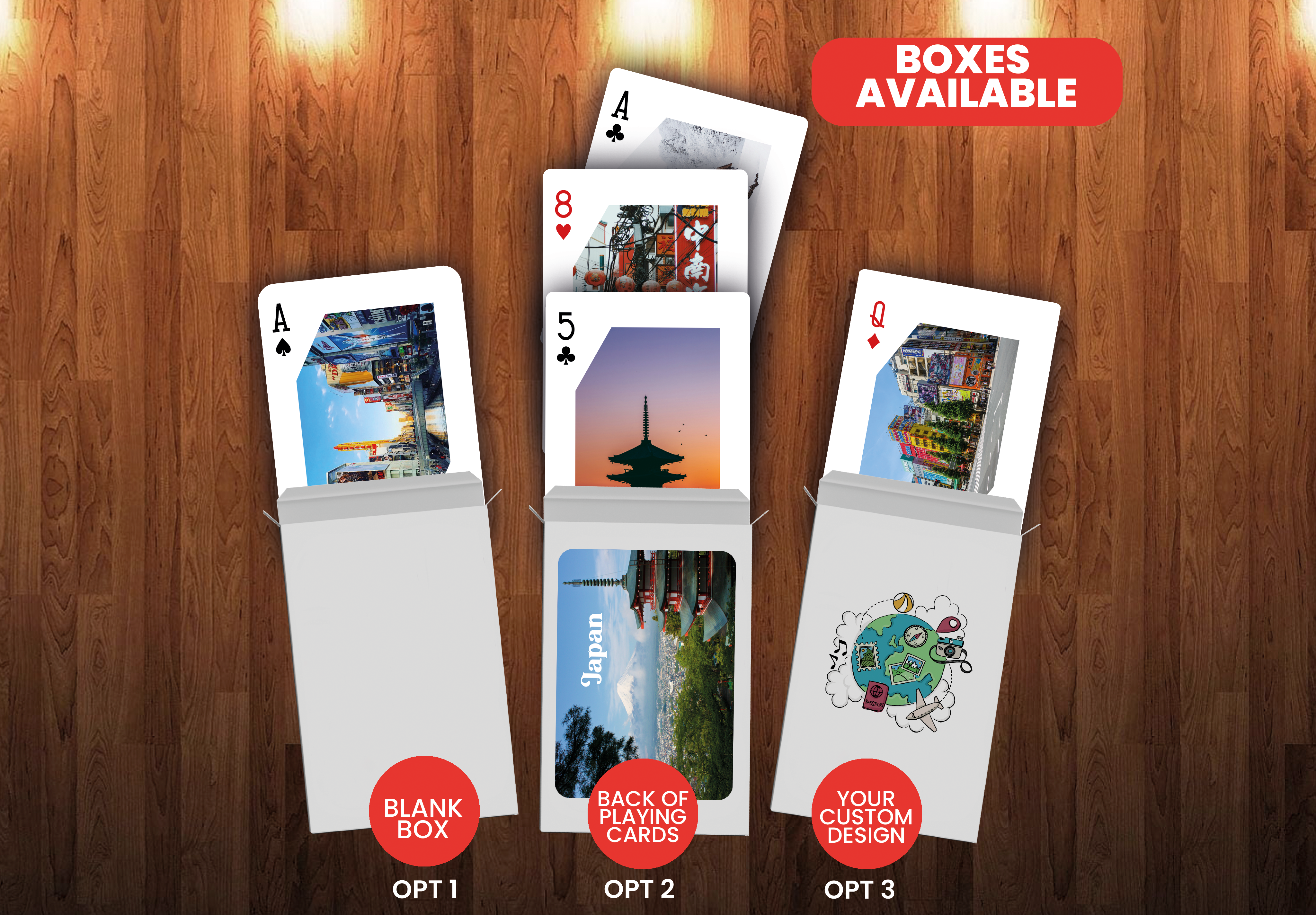 RUSH Magical Towns of Japan Playing Cards