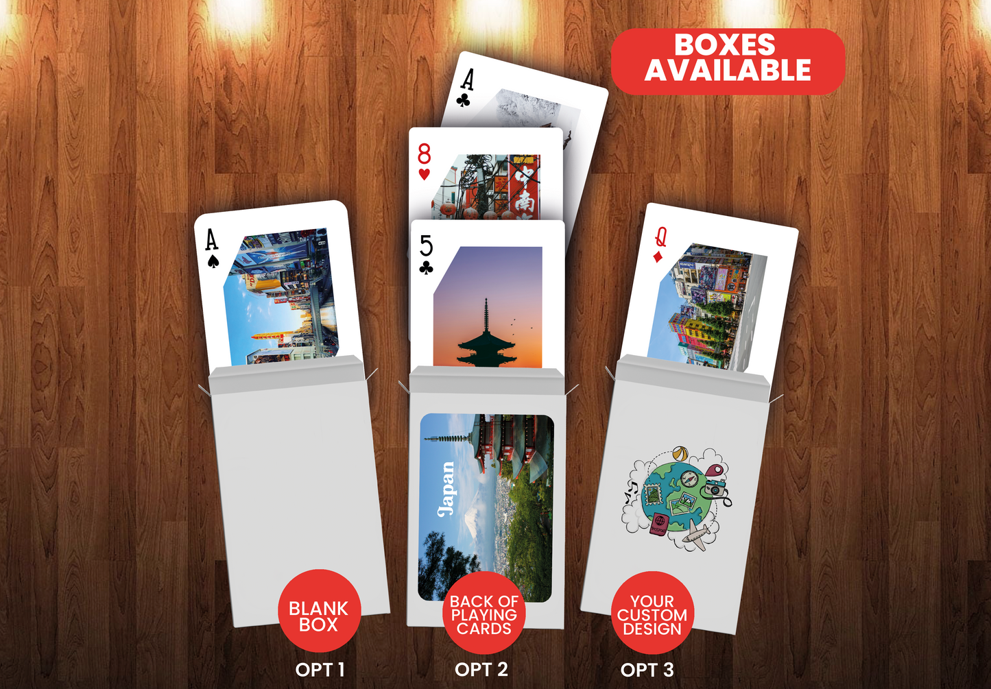 RUSH Magical Towns of Japan Playing Cards