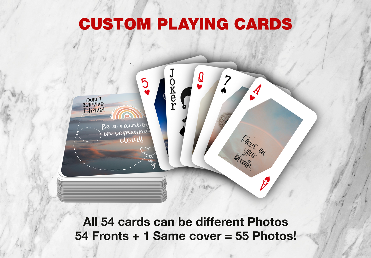 Motivational Playing Cards