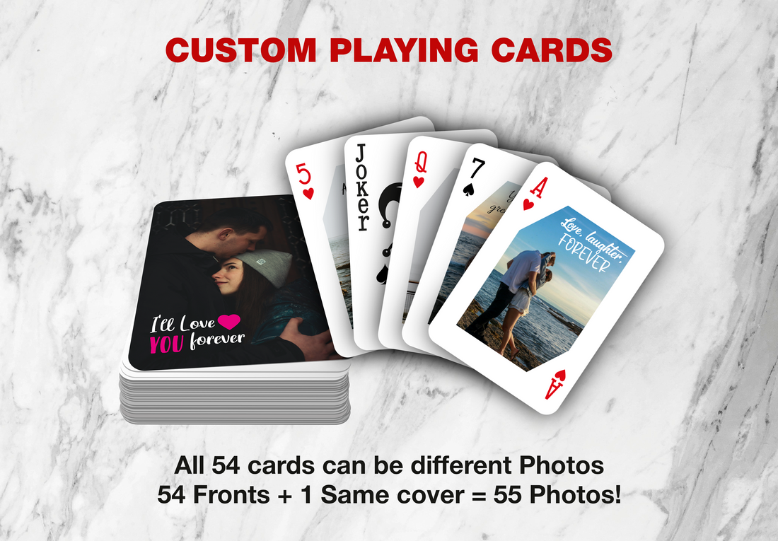 RUSH Custom Lover’s Deck | Love Adventure Playing Cards