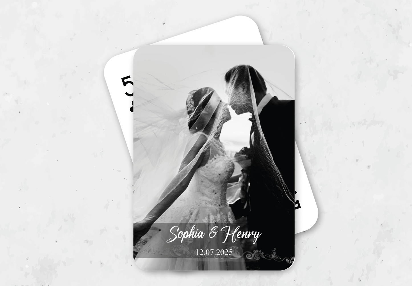 Wedding Guestbook |  Custom  |  Playing Cards