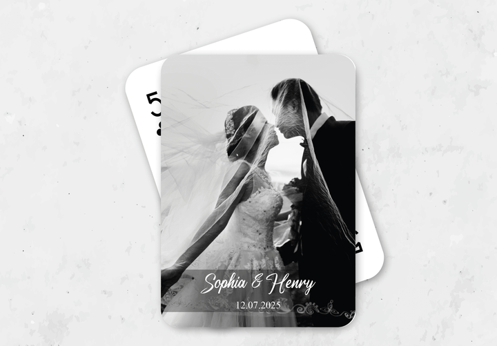 Wedding Guestbook |  Custom  |  Playing Cards