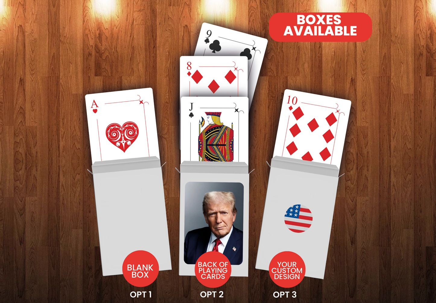 RUSH Donald Trump Playing Cards