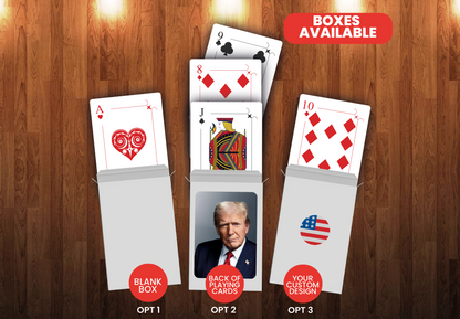 RUSH Donald Trump Playing Cards
