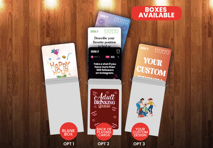 Rush of Challenges and Shots: The Ultimate Drinking Card Game