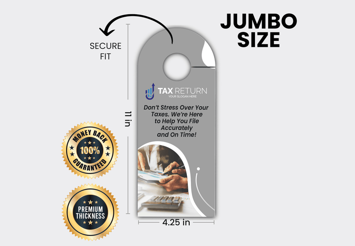 Tax Return Door Hanger