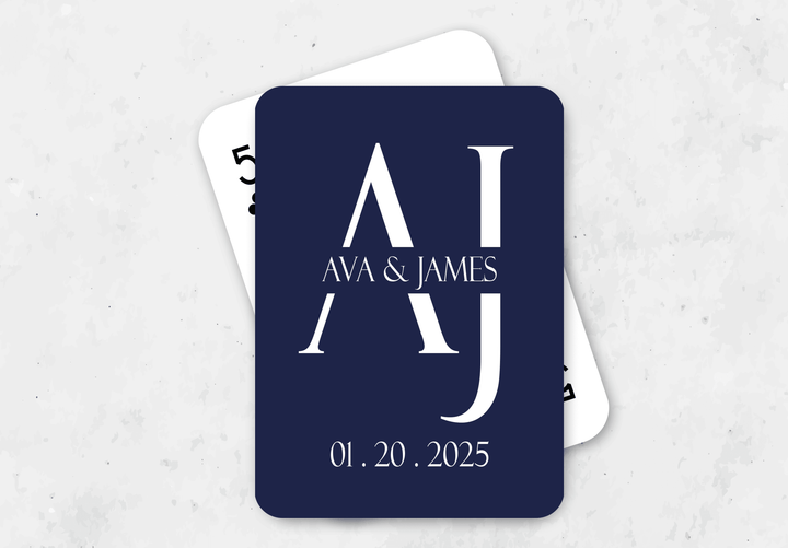 Wedding Guestbook |  Custom  |  Playing Cards